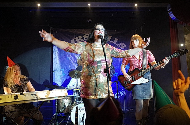 The party singalong Mrs Mills Experience are back - check out the crazy photos from their last London show, Feb 2014