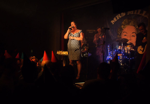 Mrs Mills Experience at Duckie Club at the Royal Vauxhall Tavern, 372 Kennington Lane, London SE11 5HY, 15th September 2012