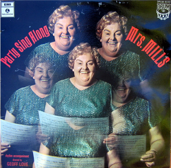 Mrs Mills - a collection of album covers